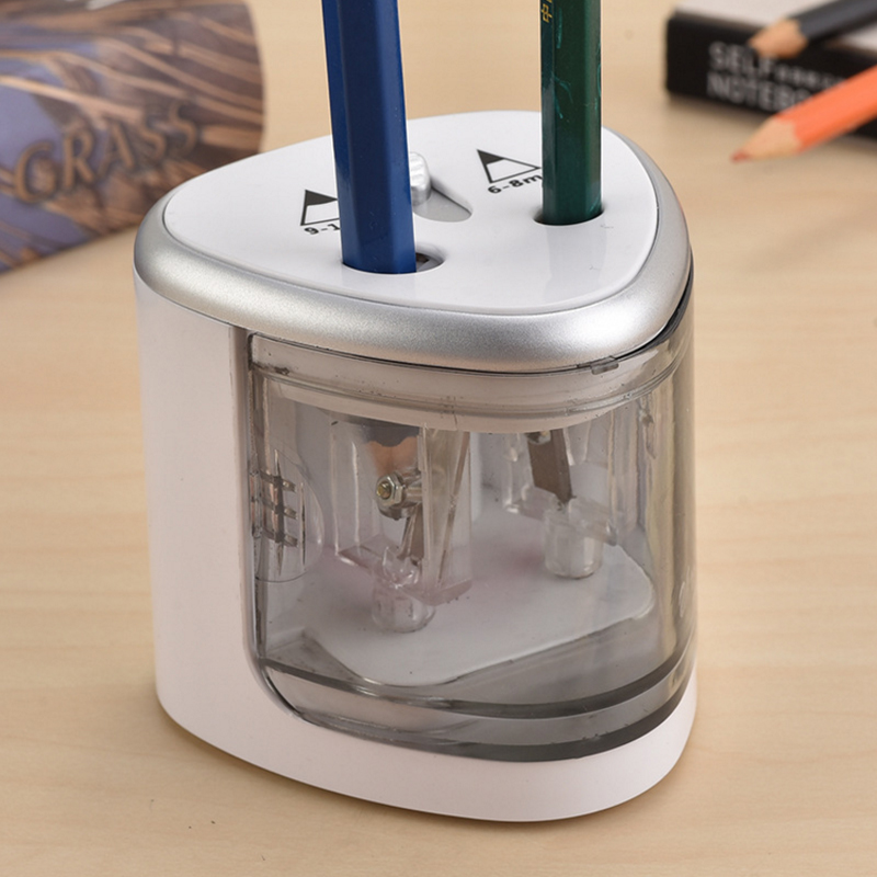 Electric Pencil Sharpener Usb - Automatyczna temperówka Dwuotworowy elektryczny przełącznik dotykowy