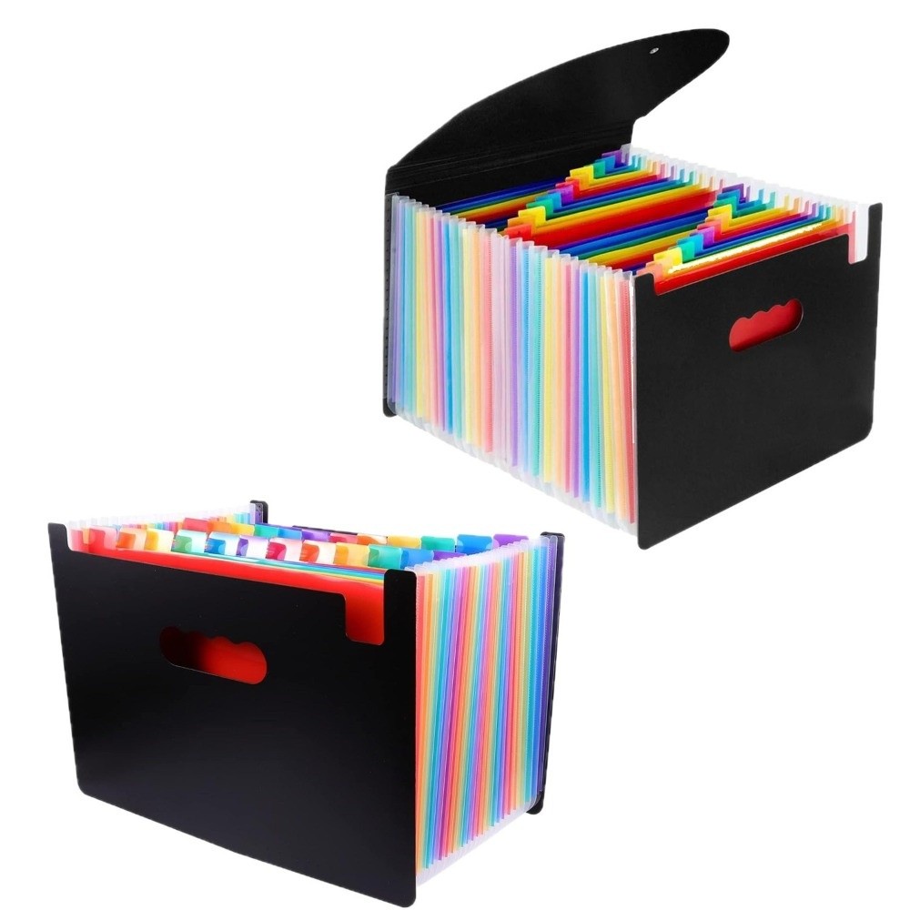 Wszechstronny rozkładany segre – Expandable Accordion File Folder 13 Pockets recenzja i cena